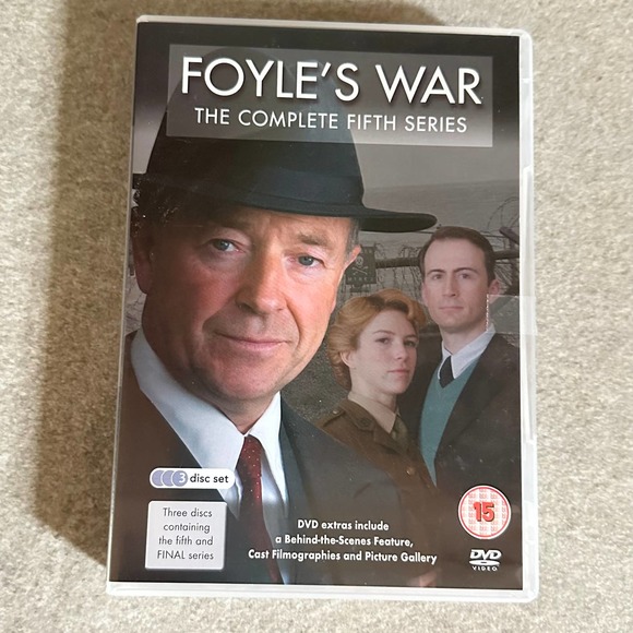 Foyle's War Complete Fifth Season 3 Disc Set - Picture 1 of 3